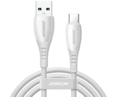 Joyroom S-A59 Vibrant Series 3A USB-A - USB-C cable 1.2m - baltas