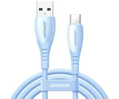 Joyroom S-A59 Vibrant Series 3A USB-A - USB-C cable 1.2m - mėlynas