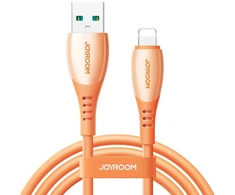 Joyroom S-A59 „Vibrant“ serijos 3A USB-A – „Lightning“ laidas 1,2 m – oranžinis
