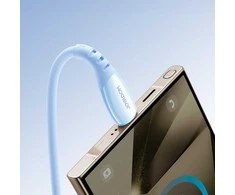 Joyroom S-A59 Vibrant Series 3A USB-A - USB-C cable 1.2m - mėlynas