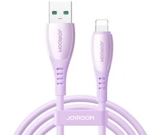 Joyroom S-A59 Vibrant Series 3A USB-A - Lightning cable 1.2m - violetinė