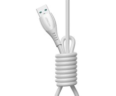 Joyroom S-A59 Vibrant Series 3A USB-A - Lightning cable 1.2m - baltas