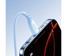 Joyroom S-A59 Vibrant Series 60W USB-C - USB-C cable 1.2m - mėlynas