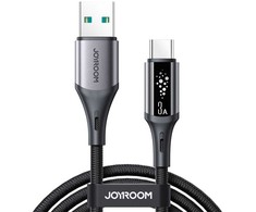 Joyroom S-A60 StarTalk 3A USB-A - USB-C kabelis 1.2m - juodas