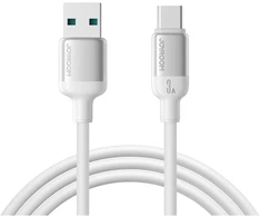 Joyroom S-A62 Lively serijos 3A USB-A - USB-C kabelis 1,2 m - baltas