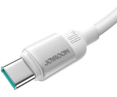 Joyroom S-A62 Lively serijos 3A USB-A - USB-C kabelis 1,2 m - baltas