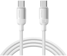 Joyroom S-A62 Lively Series 60W USB-C - USB-C Cable 1.2m - Baltas