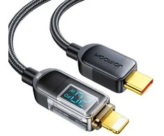 USB-C Lightning 20 W 1,2 m Joyroom S-CL020A4 kabelis (juoda)