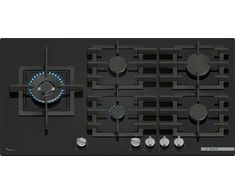 Bosch Serie 6 PPM9A6I40 hob Juodas Built-in 90 cm Gas 5 zone(s)