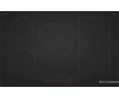 Bosch Serie 6 PVW81CHB1E kaitlentė Juodas Įmontuojama 80 cm Zonos indukcinė kaitlentė 5 zona(-os)