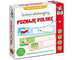 Kapitan Nauka Kapitono mokslo lavinamasis rinkinys. Mokymasis mokytis Lenkijos. Knyga + rašymo dėlionė KS1220