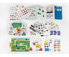 Kapitan Nauka Kapitono Moksliniai Piešinukai Super transporto priemonės Edukaciniai Linksmi Dėlionės KS0883