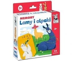 Dėlionė Kapitan Nauka Memory Llamas and Alpacas 3+ GR0636