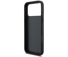 Karl Lagerfeld dėklas, skirtas IPHONE 17 Pro Max KLHCP17X6PRKCLK (Rhinestone W/ K&amp;C PIN) juodas