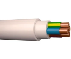 Keila_Cables CABLE XYM-J/NYM 4X4 Baltas (100)