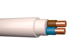 Keila_Cables CABLE XYM-O/NYM 2X1.5 Baltas (100)