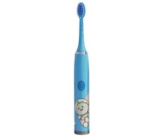 Kiddyz T1 Elektriskā Sonic zobu birste bērniem no 3 līdz 12 gadiem (1 papildu galva) Zils