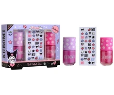 Cartoon Air-Val Kuromi Set Duo Laca Uñas Decorac