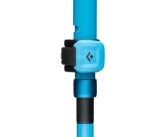 Black Diamond Juodas Diamond Juodas DIAMOND Distance Carbon FLZ trekingo lazda, unisex, sulankstoma, 125-140 cm