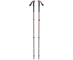 Black Diamond Juodas Diamond Trekking poles Juodas Diamond Trail Trekking Poles Iron Raudona