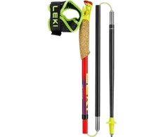 LEKI TRL Ultratrail FX One trekking poles, 125 cm, red