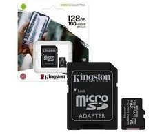 Atminties kortelė Kingston microSDXC Canvas Select Plus 128GB