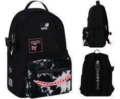 Kite School backpack K26-949M-1. juodas/pink. 28x11x41 cm