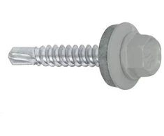 Klimas Self-tapping screw WF. RAL9006. 4.8 mm x 19 mm. 250 pcs