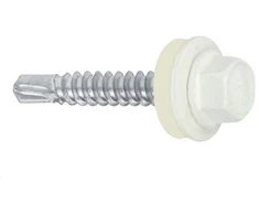 Klimas Self-tapping screw WF. RAL9010. 4.8 mm x 19 mm. 250 pcs