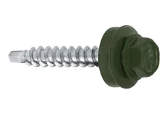 Klimas Self-tapping screw WFD. RAL6020. 4.8 mm x 25 mm. 250 pcs