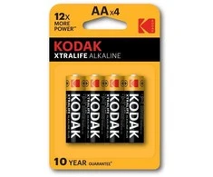 KODAK Xtralife LR6 (AA) 4 pak. Elementai