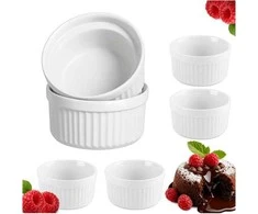Ramekin - orkaitėje kepamas indas, 6 vnt. Ruhhy 25705