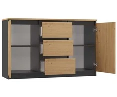 Top E Shop Topeshop 2D3S ANT/ART BA KPL komoda