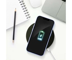 OEM dėklas iPhone 16 PLUS kortelių dėklas violetinė