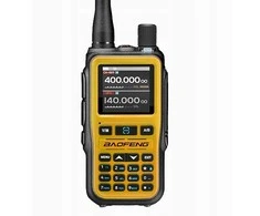 Baofeng UV-5R EU MINI USB-C Bluetooth VHF UHF Aviation Band Oranžinis Walkie-Talkie