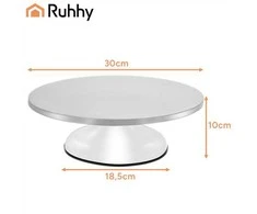 Kruzzel Ruhhy metal rotating platter