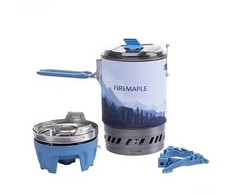 FEP Mėlyna Fire-klevas FMS-X5 Polaris Cooking System Turistinė viryklė Mėlyna