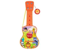 Kūdikių gitara Fisher Price gyvūnai