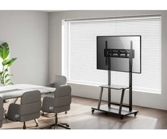 Laikiklis Mobilus LCD/LED televizoriaus stovas ART S-13 37–100 colių, 150 kg