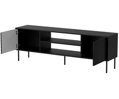 Laikiklis Cama Meble Cama EF CORTINA TV cabinet 180x40x60 juodas
