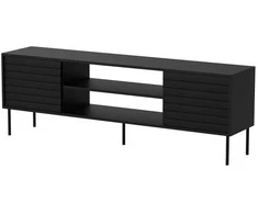 Laikiklis Cama Meble Cama EF CORTINA TV cabinet 180x40x60 juodas
