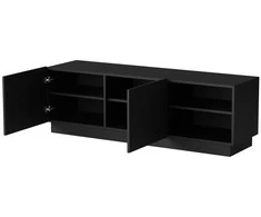 Cama Meble Cama LIVERTI TV cabinet 150x42x48 juodas