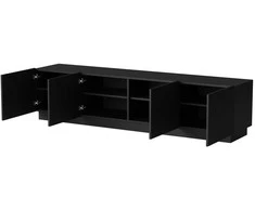 Laikiklis Cama Meble Cama LIVERTI TV cabinet 200x42x48 juodas