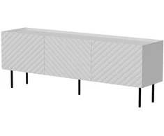 Laikiklis Cama Meble Cama LUCCA 3D TV cabinet 165x40x59 baltas