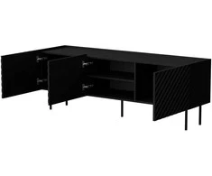 Cama Meble Cama LUCCA 3D TV cabinet 165x40x59 juodas