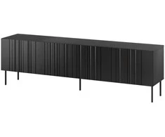 Laikiklis Cama Meble Cama RTV cabinet ISLA 200x40x60 mat juodas