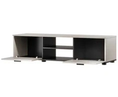Laikiklis Cama Meble Cama SOHO TV cabinet 140x43x37 cashmere + juodas