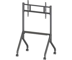 Techly TV laikiklis Mobilus TV stovas 55–86" iki 80 kg su reguliuojama AV lentyna