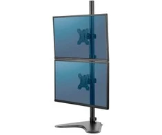 Laikiklis Fellowes Ergonomics laisvai stovinti rankena 2 monitoriams - Seasa vertikali - buvusi Professional Series™