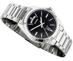 CASIO MEN'S WATCH MTP-1370D-1A1V (zd025b) + BOX
